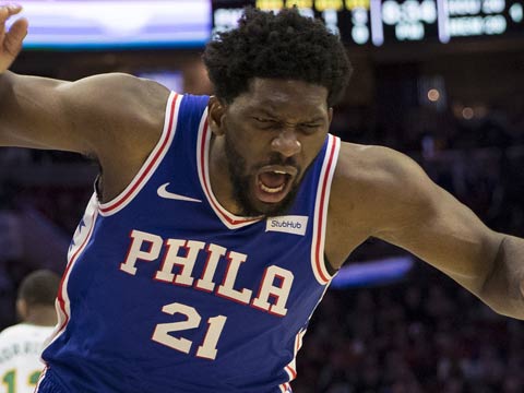 魔术完胜凯尔特人，恩比德赛后评分拉满